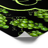 Poster de raisins verts (Coin)
