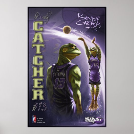 Poster de Randy Catcher (Devant)