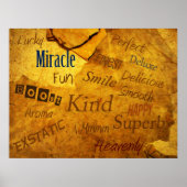 Poster de rappel de la positivité ! (Devant)