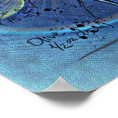 Poster de recette de cocktail Martini Dirty (Coin)