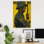 Poster de recrutement Reichswehr WW1 (Bureau à domicile)
