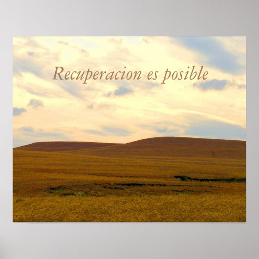 Poster de récupération/Récupération est possible (Devant)