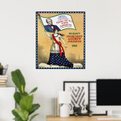 Poster de réélection du président Andrew Johnson 1 (Bureau à domicile)