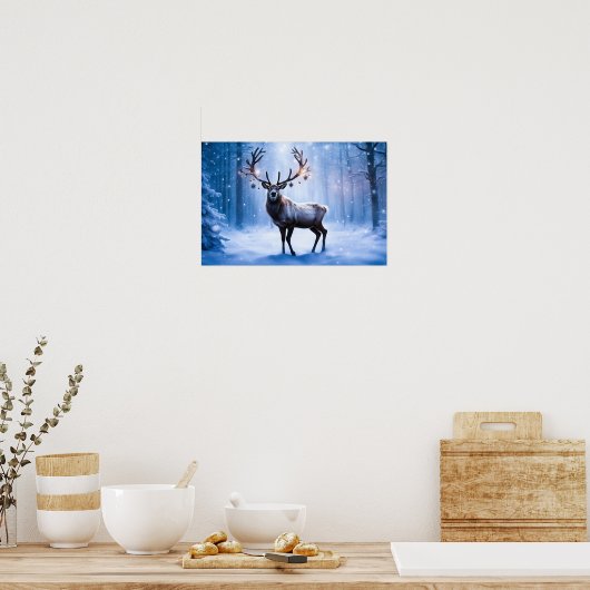 Poster de rennes en Forêt Magique (Cuisine)
