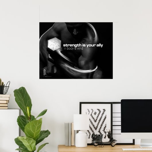 Poster de résistance (Bureau à domicile)