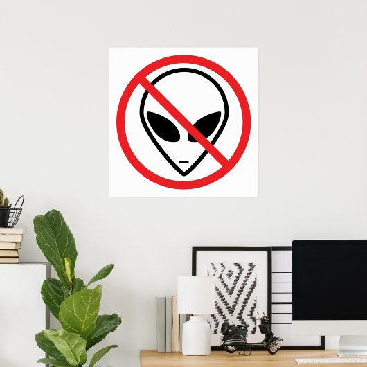 Poster de résistance Alien (Bureau à domicile)