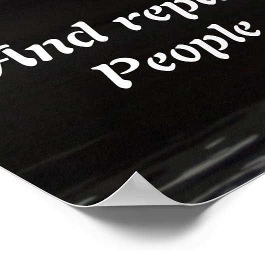 Poster de restauration des ponts de construction (Coin)