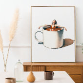 Poster de retraite de la Mug Café