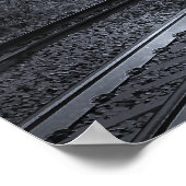 Poster de retraite sur mesure no 60 du train (Coin)