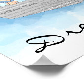 Poster de rêve de petit garçon (Coin)