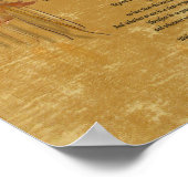 Poster de rêve Desiderata (Coin)