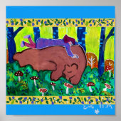 Poster de rêve endormi (Devant)