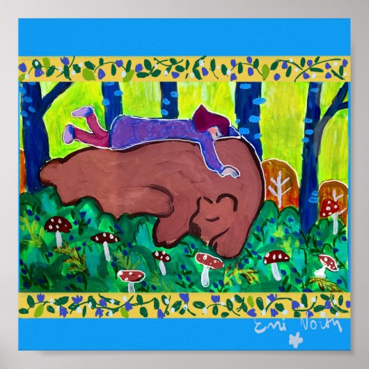 Poster de rêve endormi (Devant)