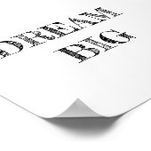 Poster de rêve grand minimaliste (Coin)