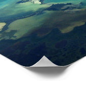 Poster de rêve Turquoise - Florida Keys (Coin)