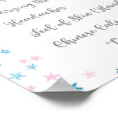 Poster de révélation de genre Twinkle Little Star (Coin)