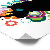 Poster de Rhino Abstrait (Coin)