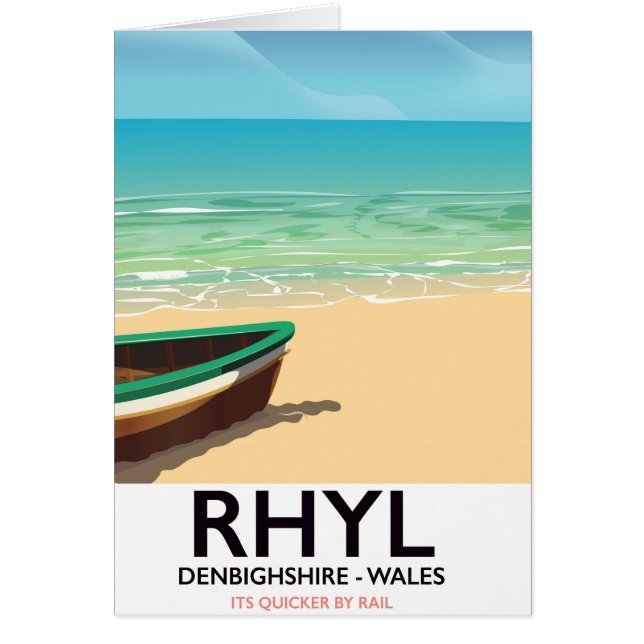 Poster de Rhyl Denbighshire (Devant)