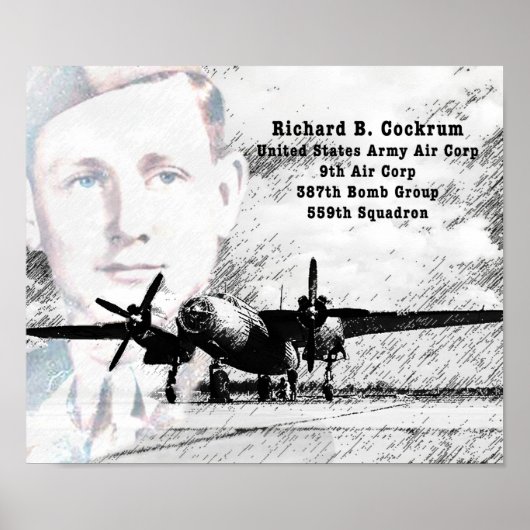 Poster de Richard Cockrum Air Force (Devant)