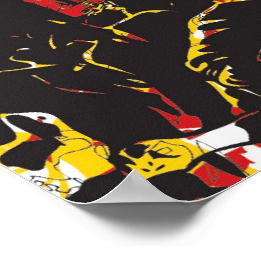 Poster de robot vintage (Coin)