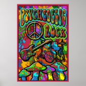 Poster de rock psychédélique (Devant)