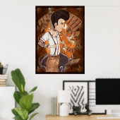 Poster de Rockabilly (Bureau à domicile)