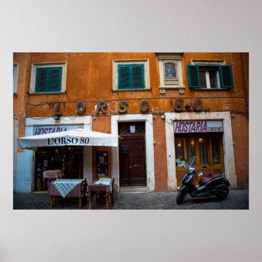 Poster de Rome, Italie (Devant)