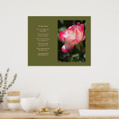 Poster de Rose et d'amour (Cuisine)