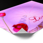 Poster de rose n Love (Coin)