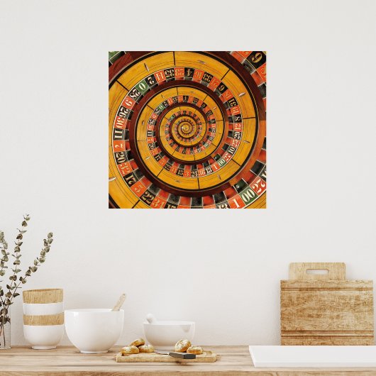 Poster de Roulette Spirale Roulette Droste (Cuisine)