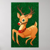Poster de Rudolph Prancing (Devant)