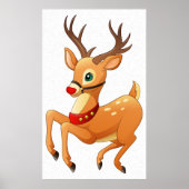 Poster de Rudolph Prancing (Devant)