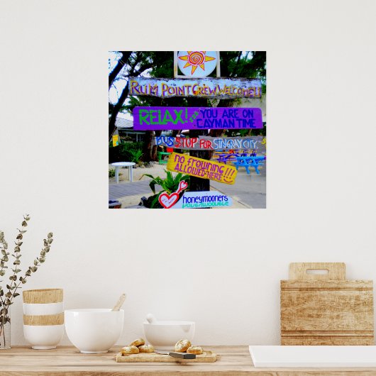 Poster de Rum Point Caymans (Cuisine)