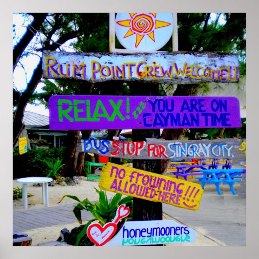 Poster de Rum Point Caymans (Devant)