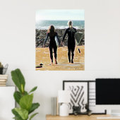 Poster de Safari Surreal Surfing 1 (Bureau à domicile)