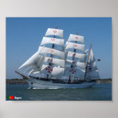 Poster de Sagres Tall Ship (Devant)