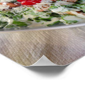 Poster de salade grecque Bon Appétit (Coin)