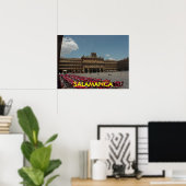 Poster de Salamanque-Espagne (Bureau à domicile)