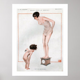 Poster de salle de bain Angel