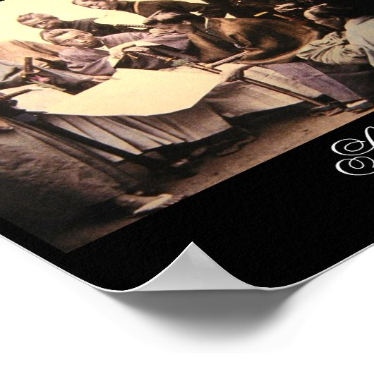 Poster de Samurai vers 1868-1869 (Photo) (Coin)