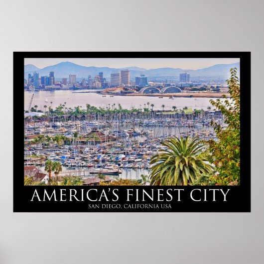 Poster de San Diego, Californie (Devant)
