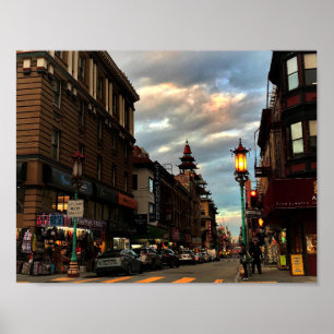 Poster de San Francisco Chinatown #6