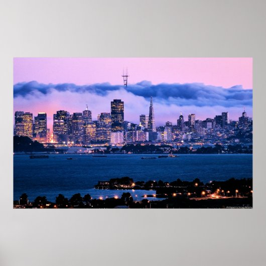 Poster de San Francisco Skyline (Devant)