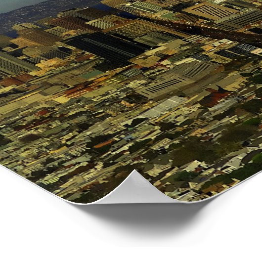 Poster de San Francisco Skyline #13 (Coin)