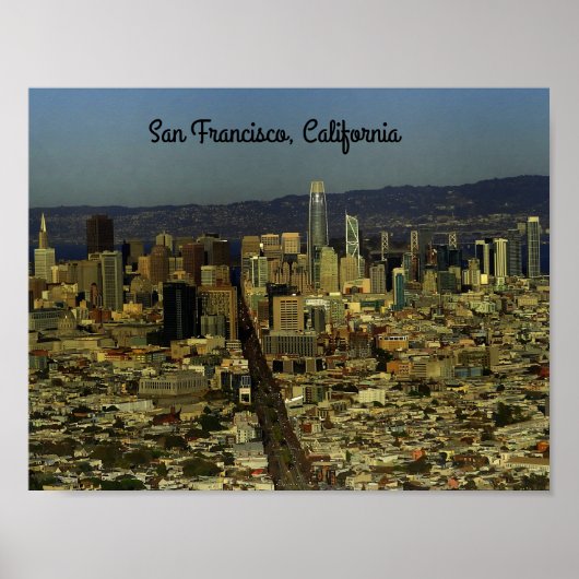 Poster de San Francisco Skyline #13 (Devant)