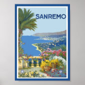 Poster de San Remo Italie (Devant)