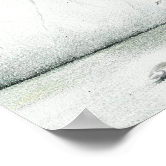 Poster de Santorin (Coin)