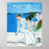 Poster de Santorin (Devant)