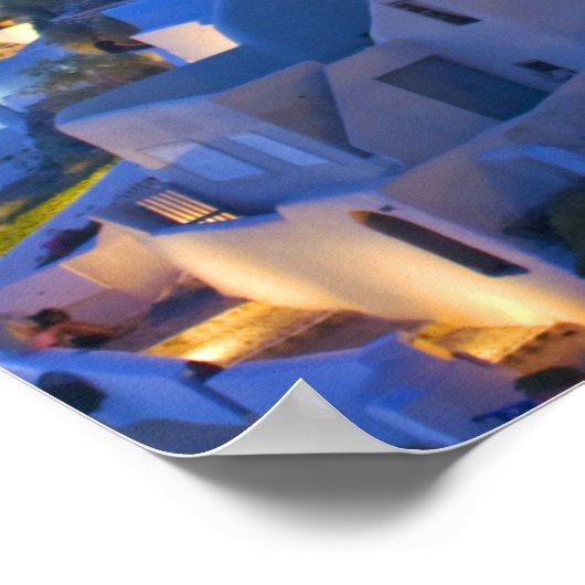 Poster de Santorin (Coin)