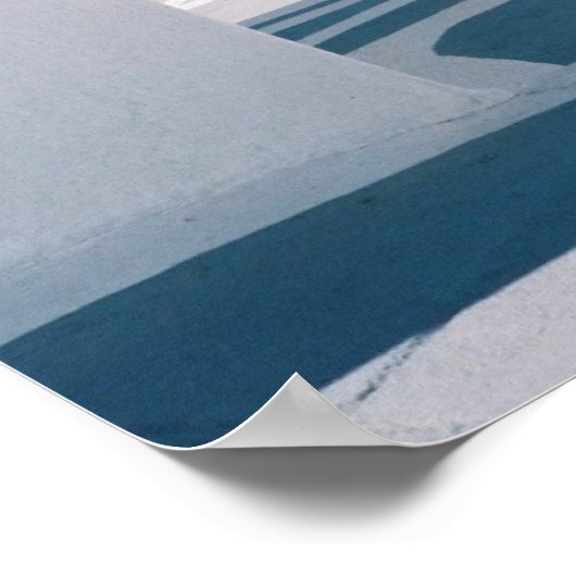 Poster de Santorin, Grèce (Coin)